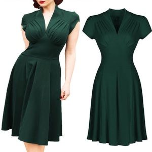 SOLD Bombshell Retro Pinup Dress